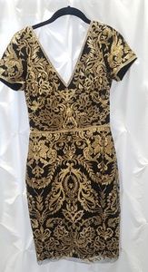 Marchesa Notte sheath dress sz 2
